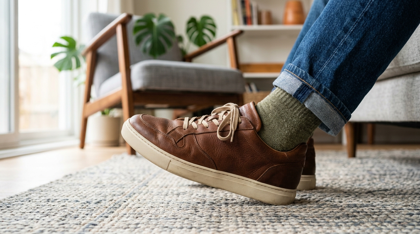 Are Leather Sneakers Better for Your Feet? Fit Matters