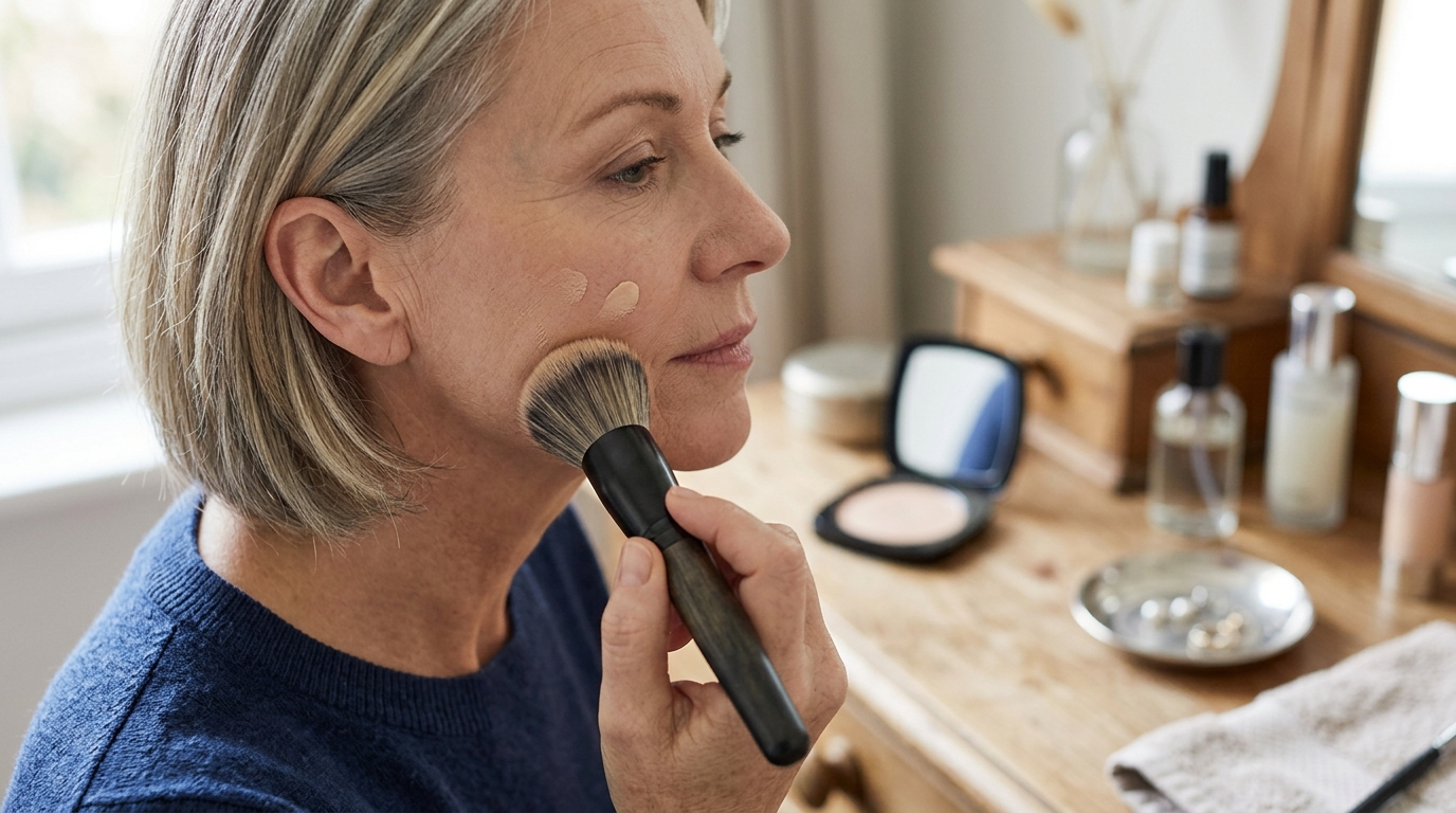 Best Foundation Brush for Mature Skin: What to Look For