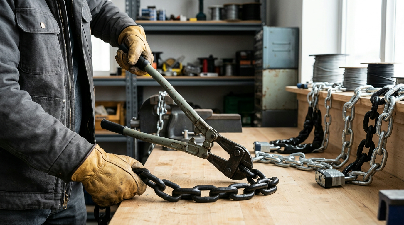 Can Bolt Cutters Cut a Security Chain? What to Know