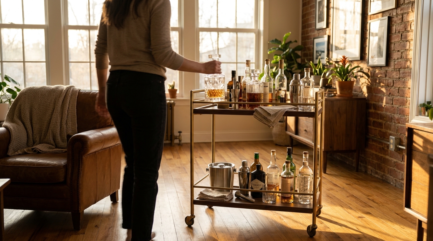 Best Bar Cart for Home Use: What to Look For