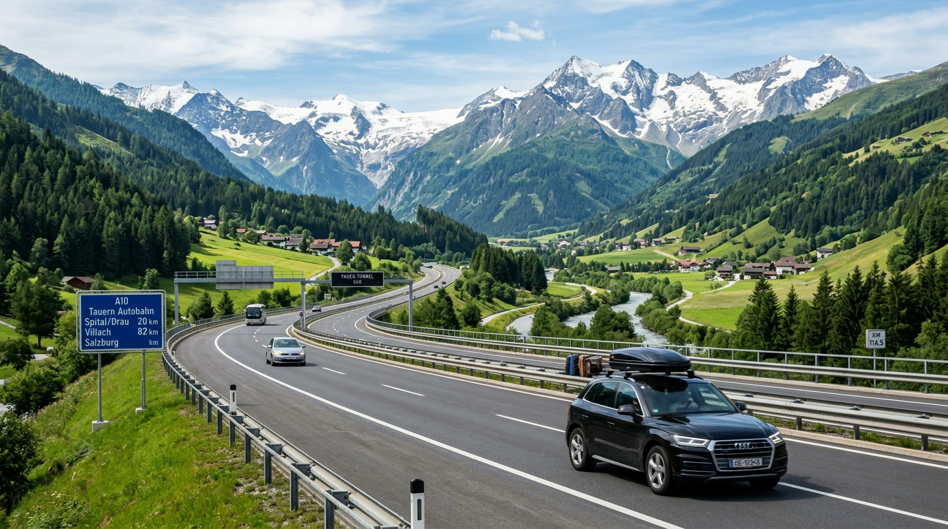 Tauernautobahn A10: Maut, Route und Tipps