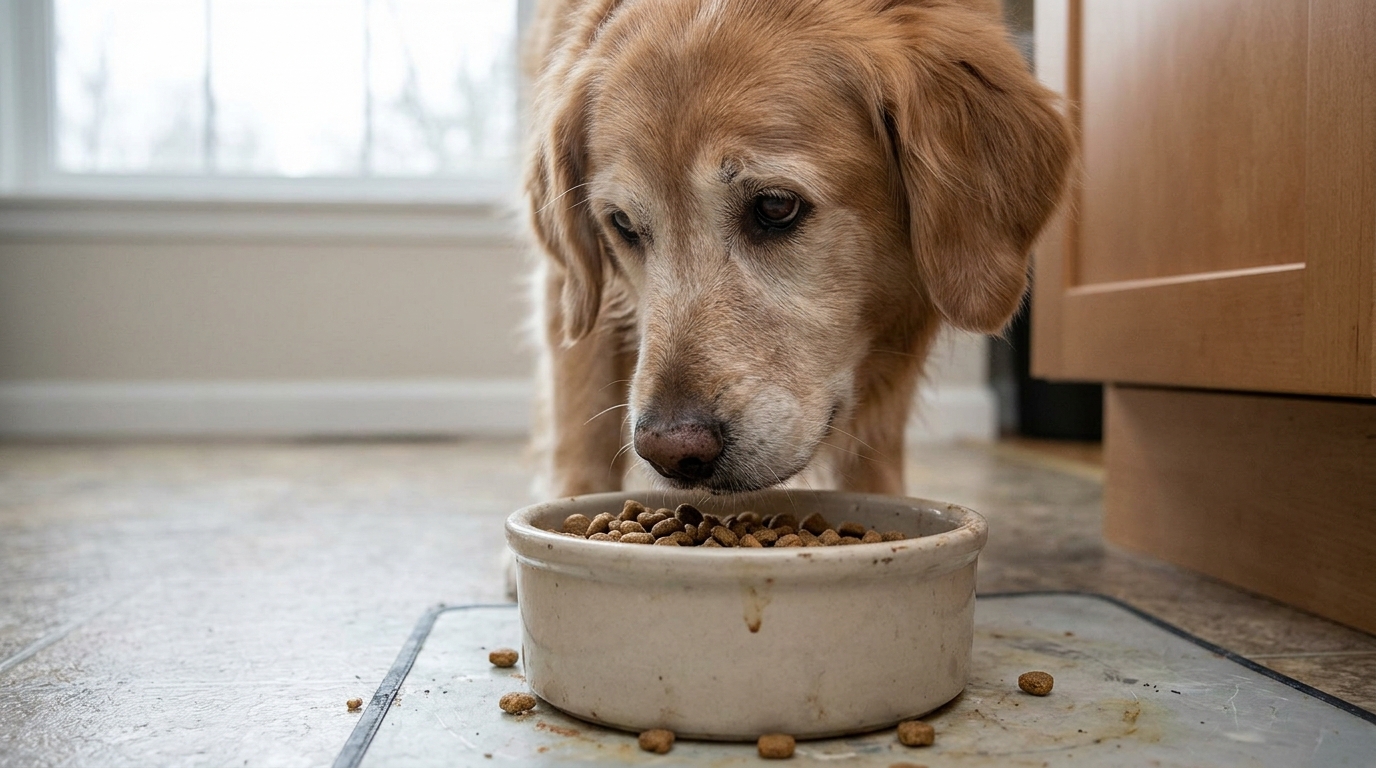 Why Is My Senior Dog Suddenly Eating Less?
