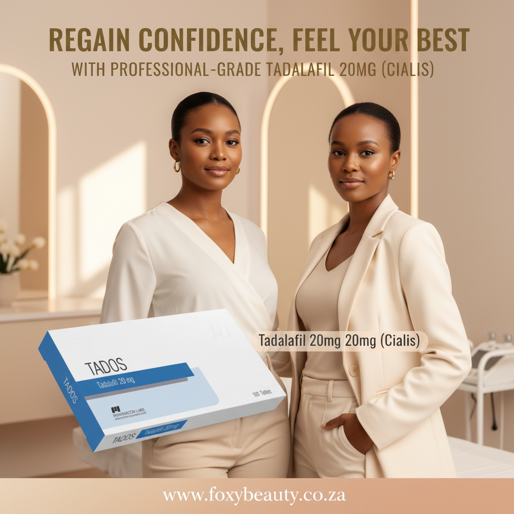 Tadalafil 20mg (Cialis) South Africa product image — Foxy Beauty, discreet local delivery