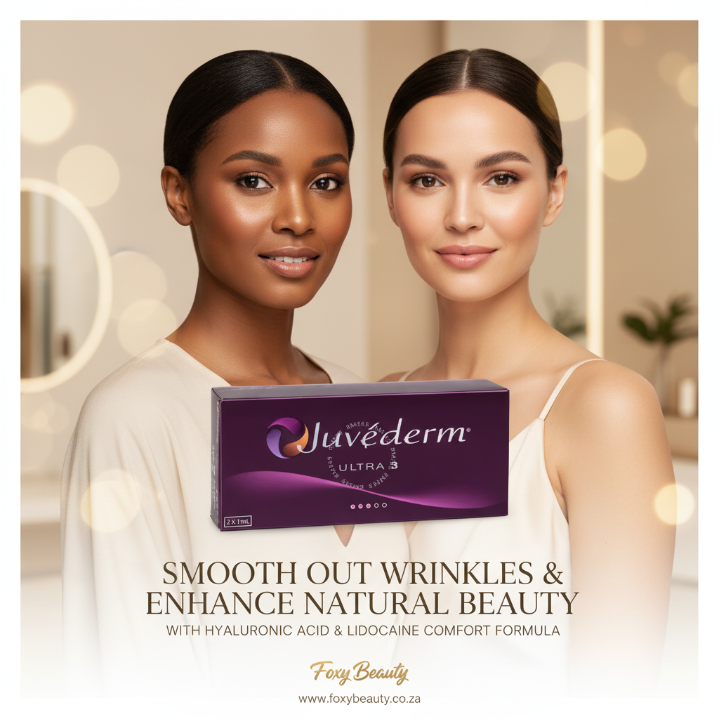Juvederm Ultra 3 (2 x 1ml) — South Africa promo visual with hyaluronic acid and lidocaine