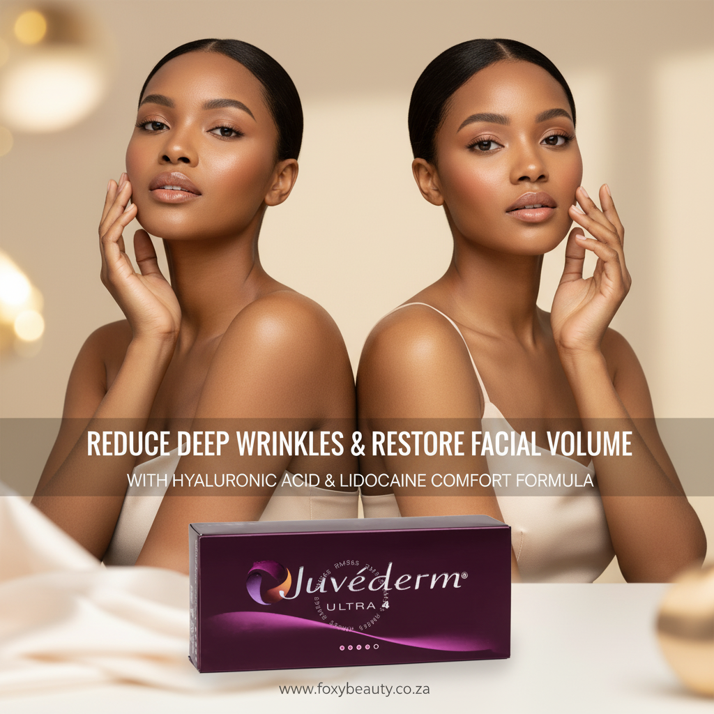 Foxy Beauty South Africa — Juvederm Ultra 4 (2 x 1ml) premium dermal filler pack visual