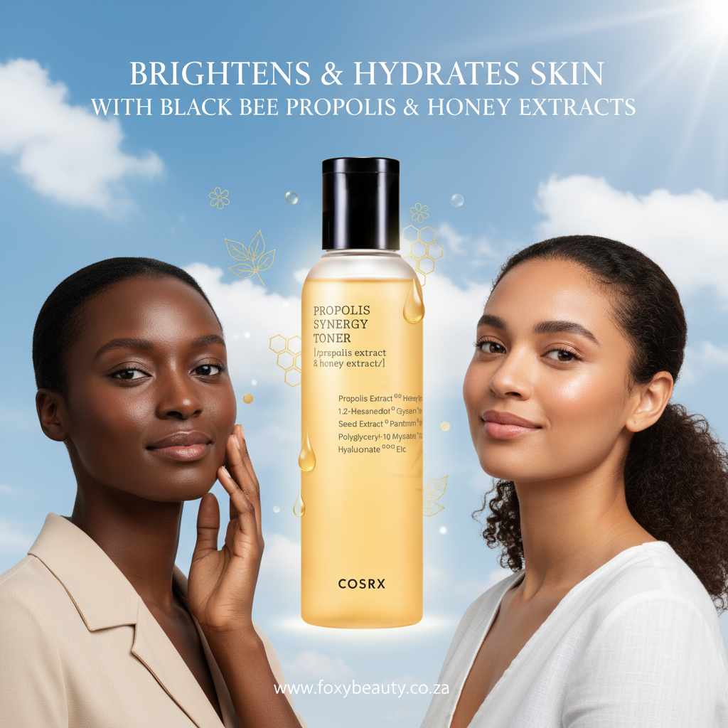 COSRX Full Fit Propolis Synergy Toner 150ml — South Africa; hydrating honey and propolis toner bottle visual