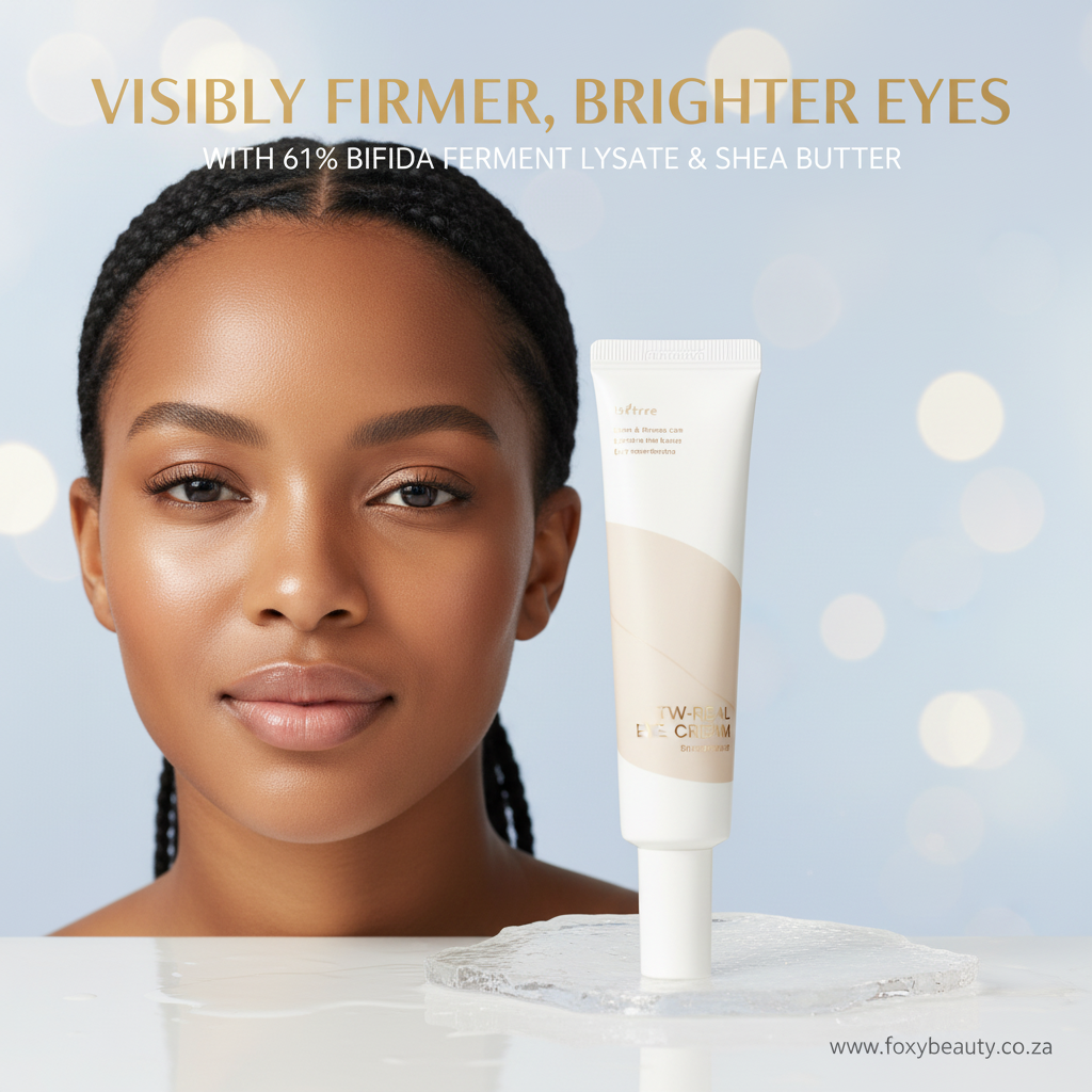 Isntree TW-Real Eye Cream — South Africa; bifida ferment lysate and shea butter hydrating eye cream visual