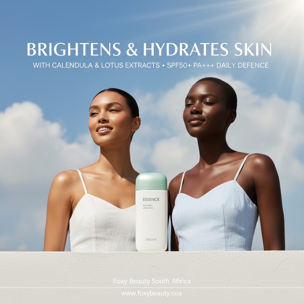 Missha Essence Sun Milk SPF50+ PA+++ — South Africa daily sunscreen visual