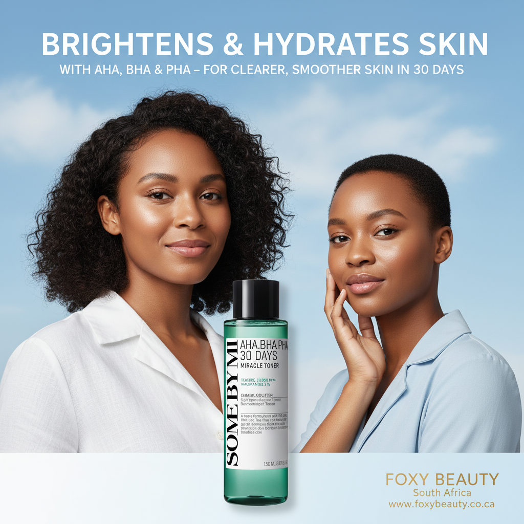 Some By Mi AHA BHA PHA 30 Days Miracle Toner — South Africa; daily exfoliating toner for smoother, clearer-looking skin