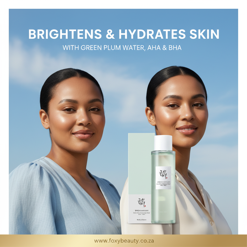 Beauty of Joseon Green Plum Refreshing Toner AHA BHA — South Africa visual highlighting brightening and hydration