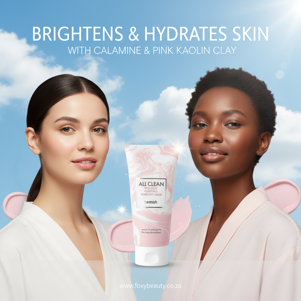 Heimish All Clean Pink Clay Purifying Wash Off Mask — South Africa promo visual
