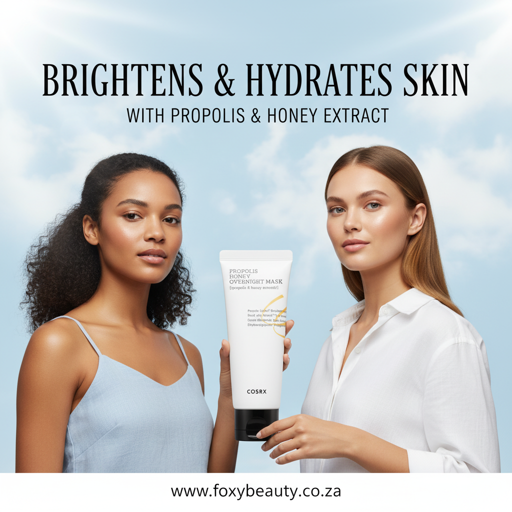 COSRX Propolis Honey Overnight Mask 60ml — South Africa; hydrating overnight gel-cream mask