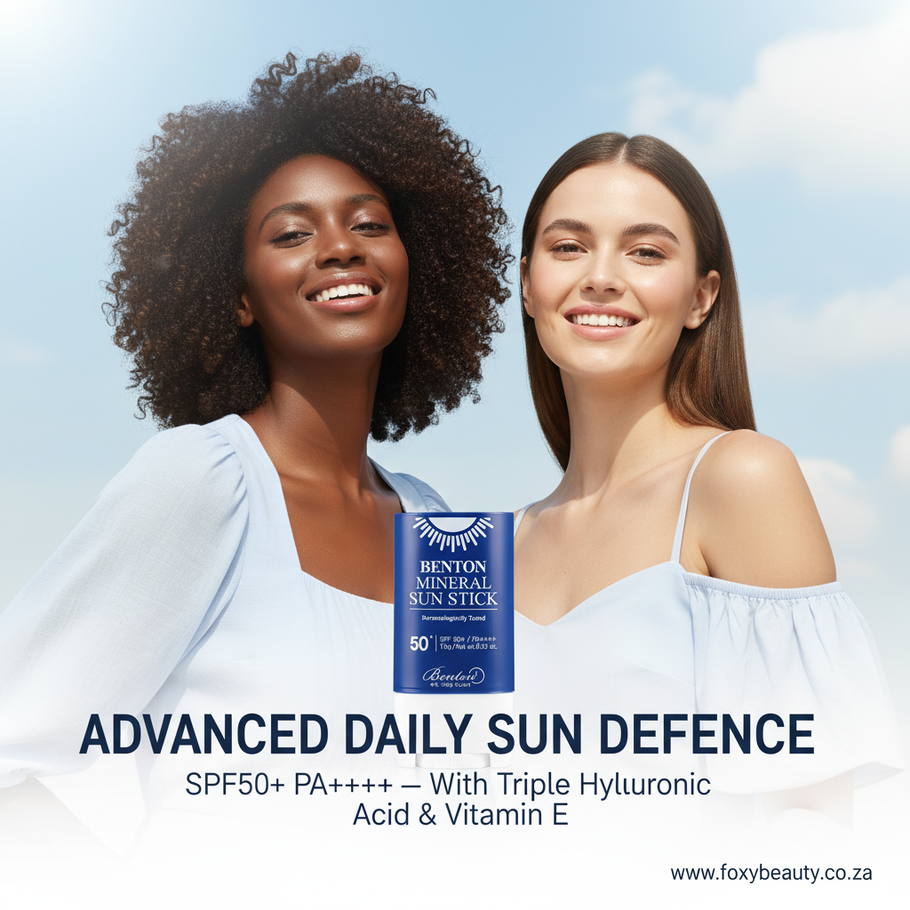 Benton Mineral Sun Stick SPF50+ PA++++ — South Africa; premium mineral sunscreen stick promotional visual