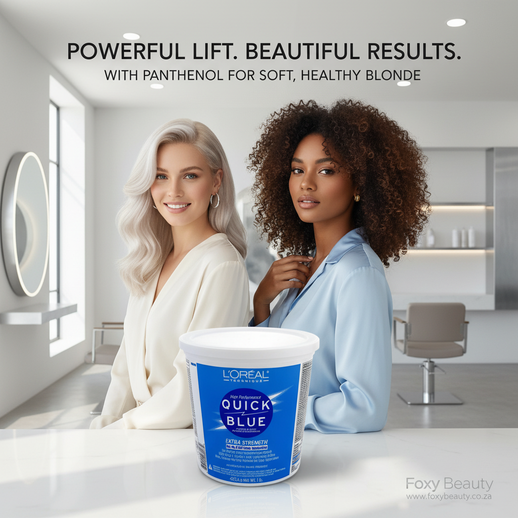 L’Oreal Quick Blue Extra Strength bleach powder product visual