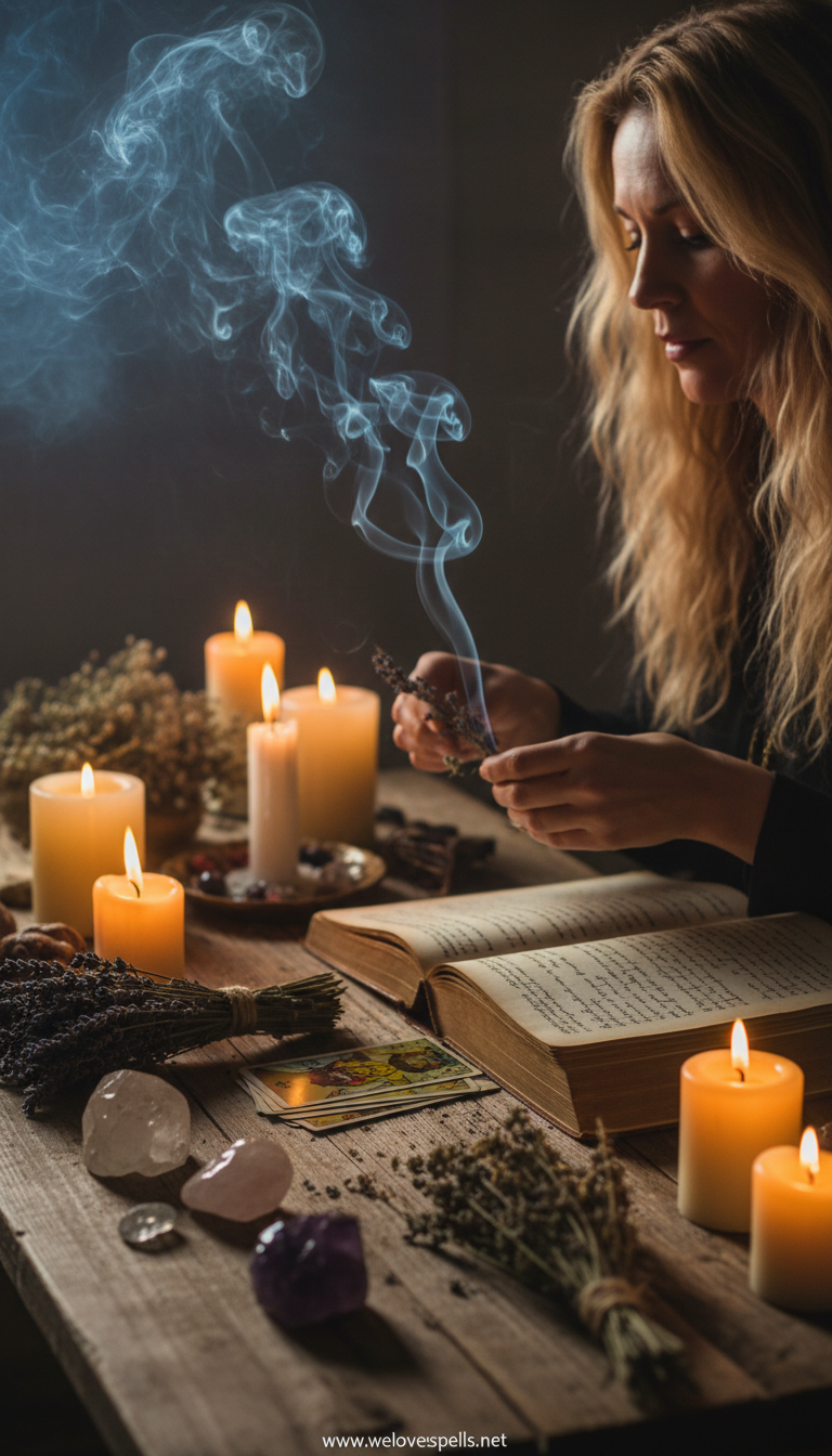 Belinda’s Soul Tie Release ritual in progress, compassionate energy work to soften and release soul ties