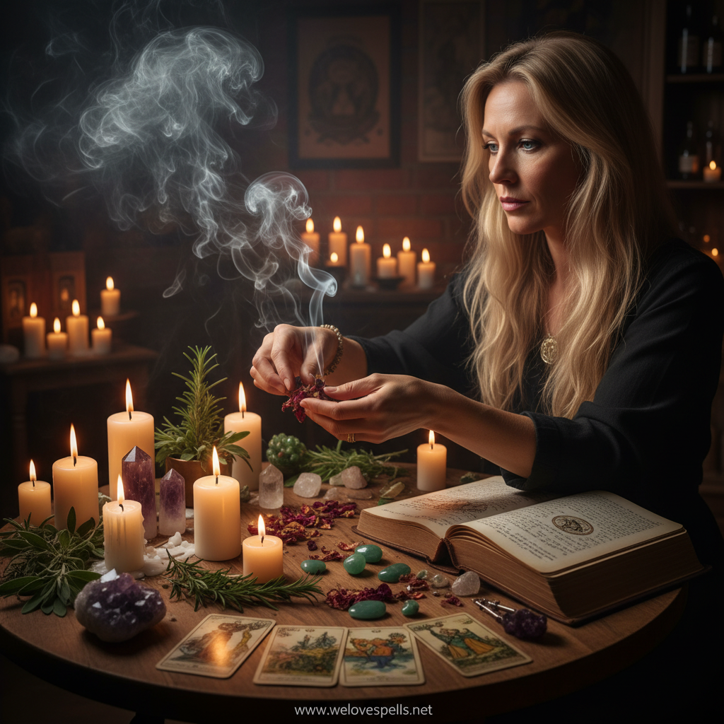 Symbolic green heart and engagement energy focus for the Engagement Green Light Spell by Belinda