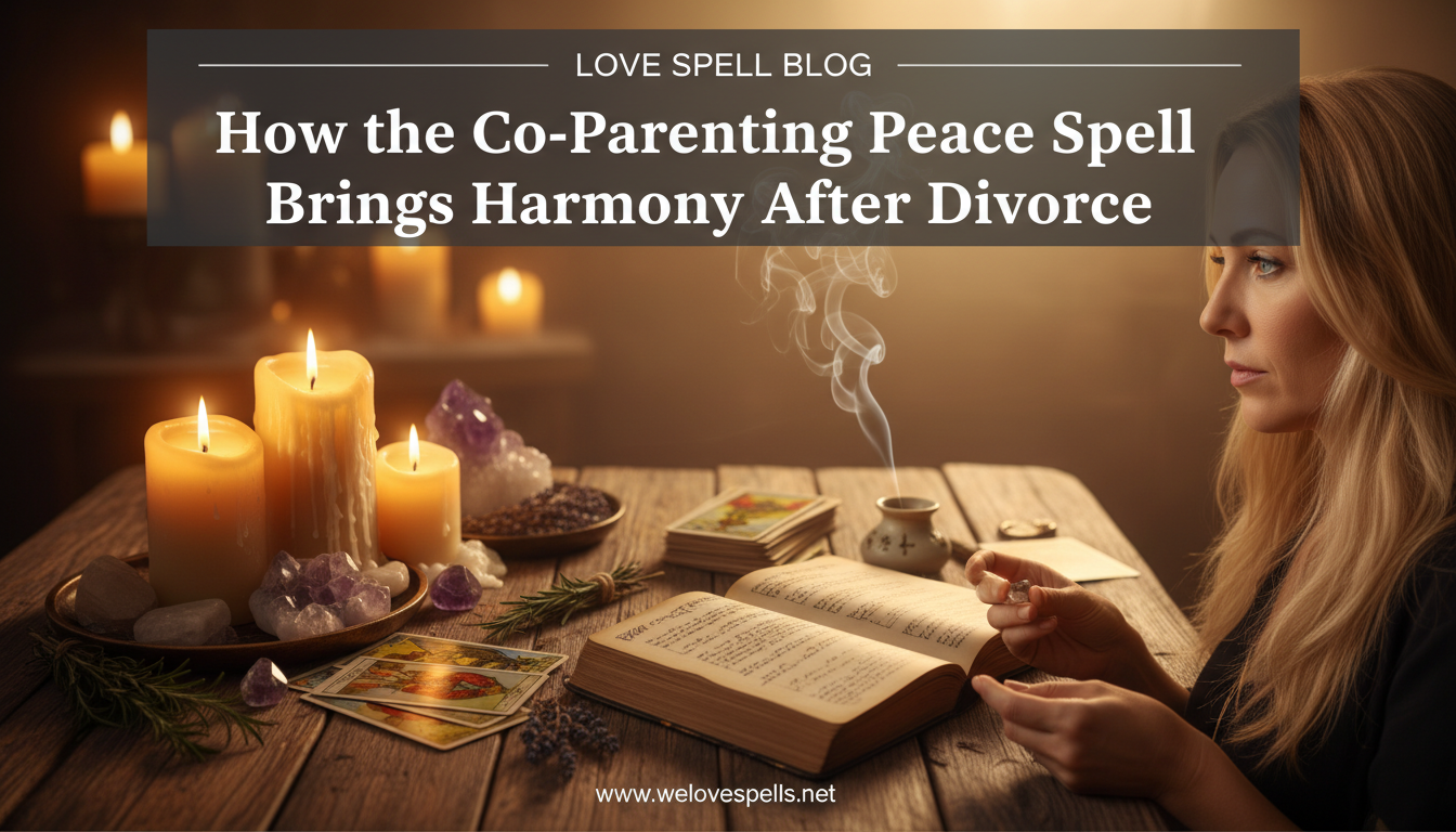Co-Parenting Peace Spell Ritual Setup