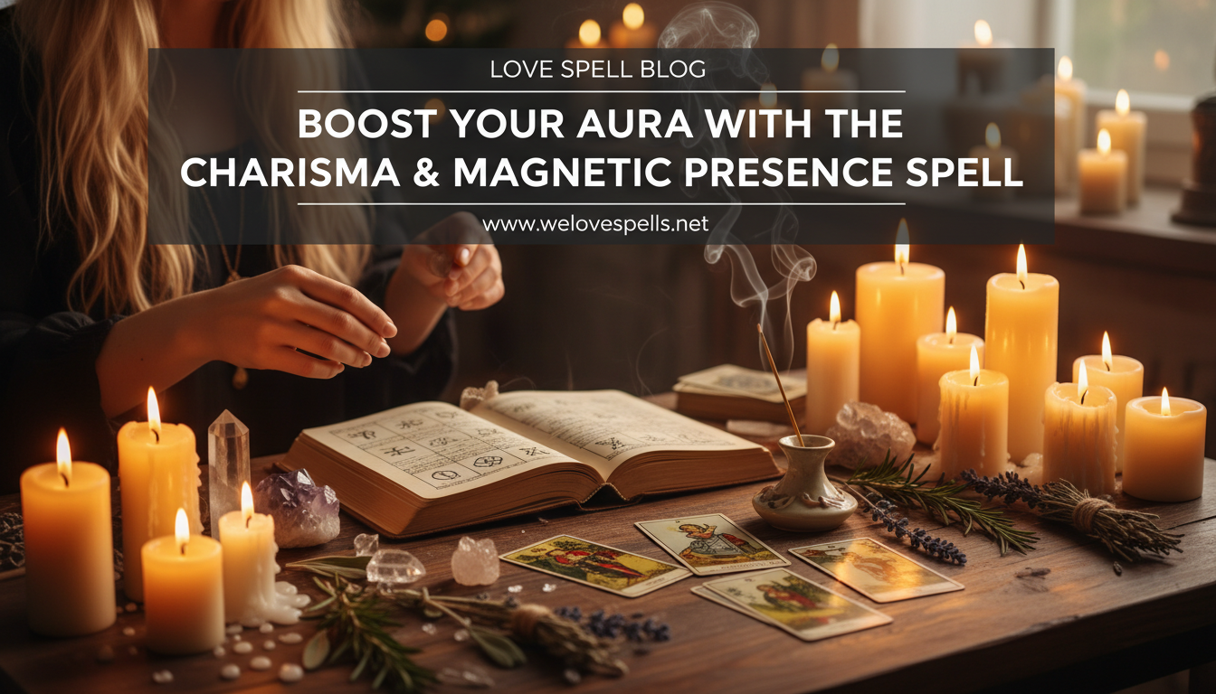 Charisma and Magnetic Presence Spell Ritual Image