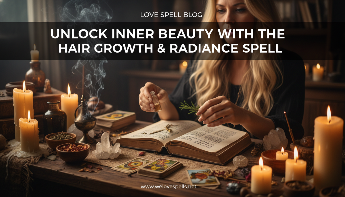 Hair Growth and Beauty Radiance Spell Ritual