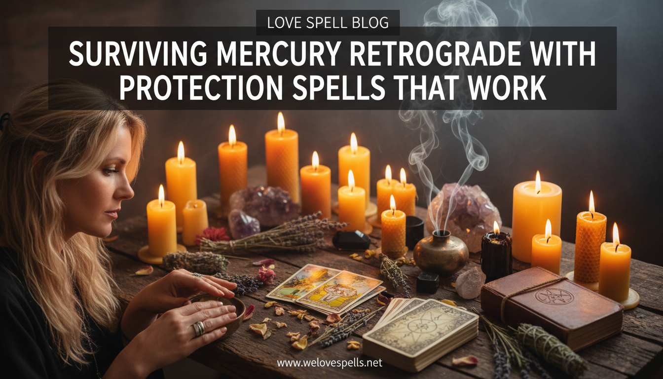 Mercury Retrograde Shield Spell Ritual