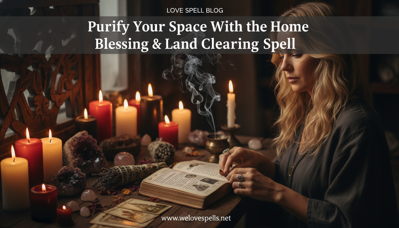 Home Blessing & Land Clearing Spell Ritual