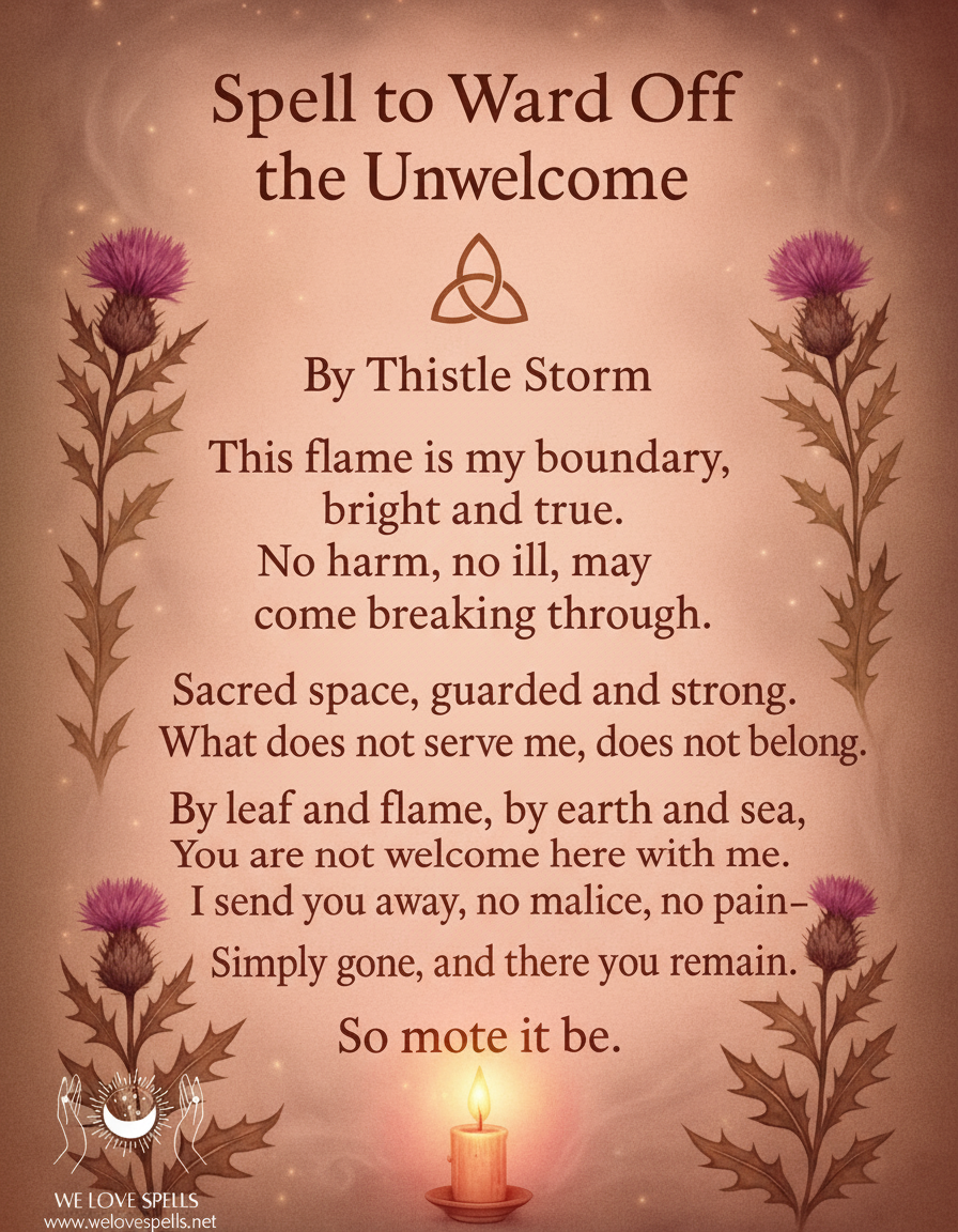 Powerful spiritual protection spell image