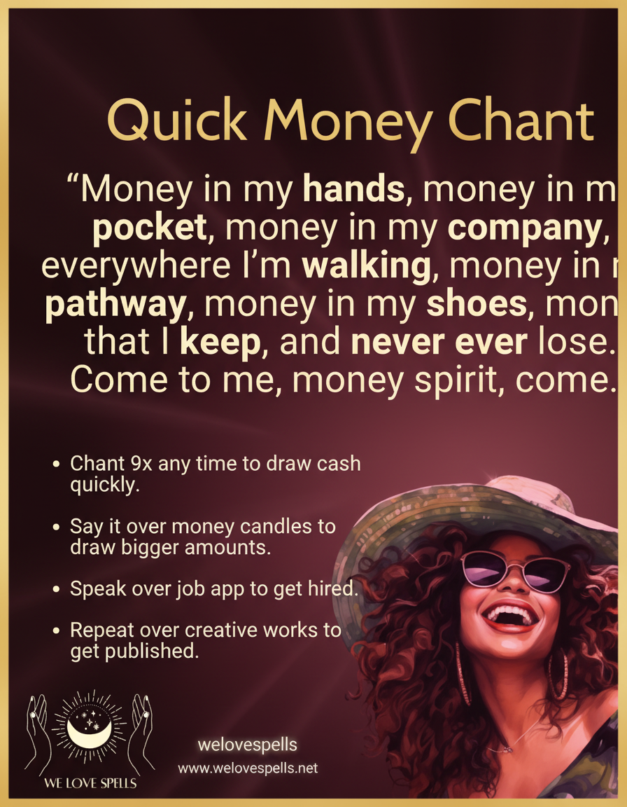 Visualization for Money Spell Meditation Powerful Money Spell Chant Visualization