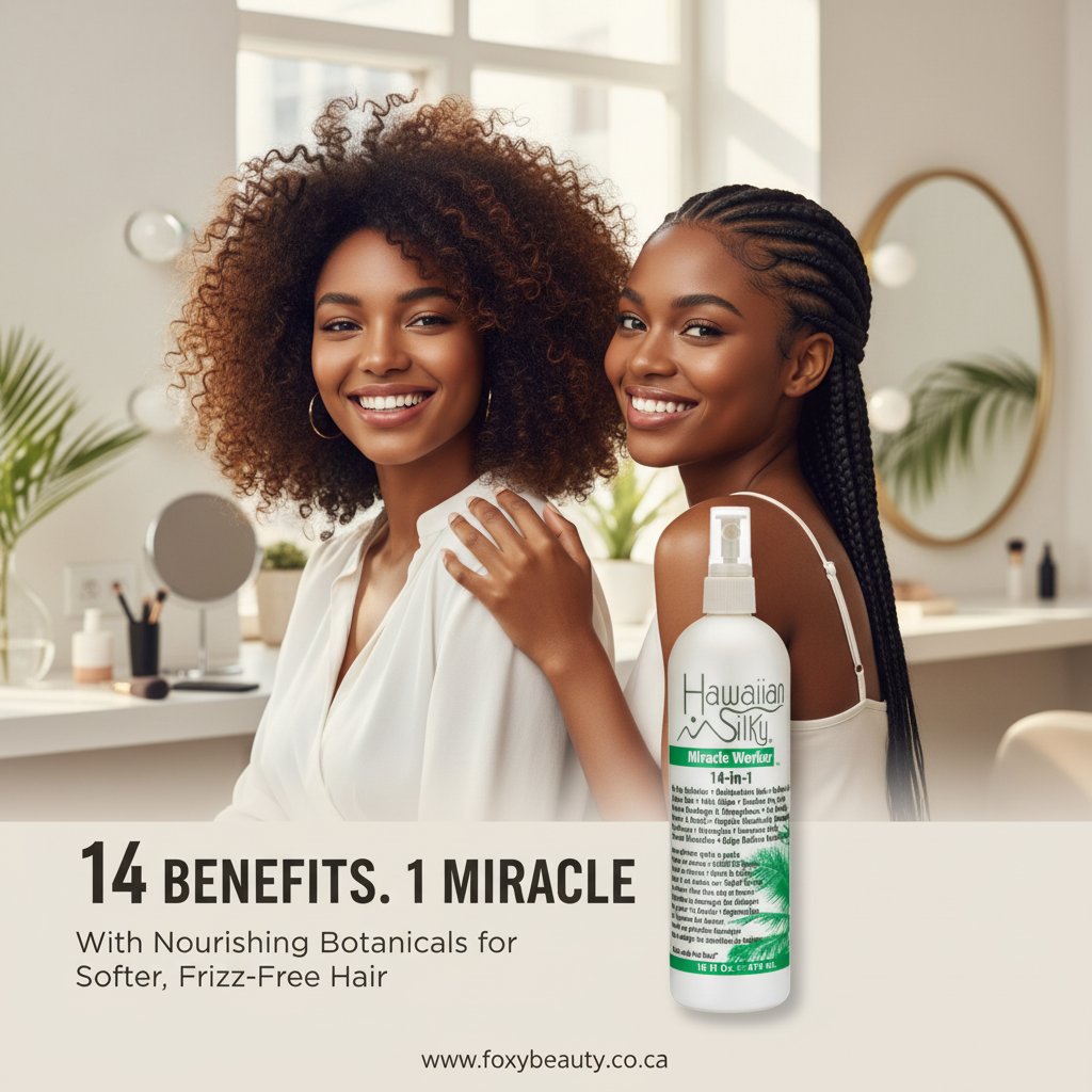 Hawaiian Silky 14 in 1 Miracle Worker 16oz bottle front visual