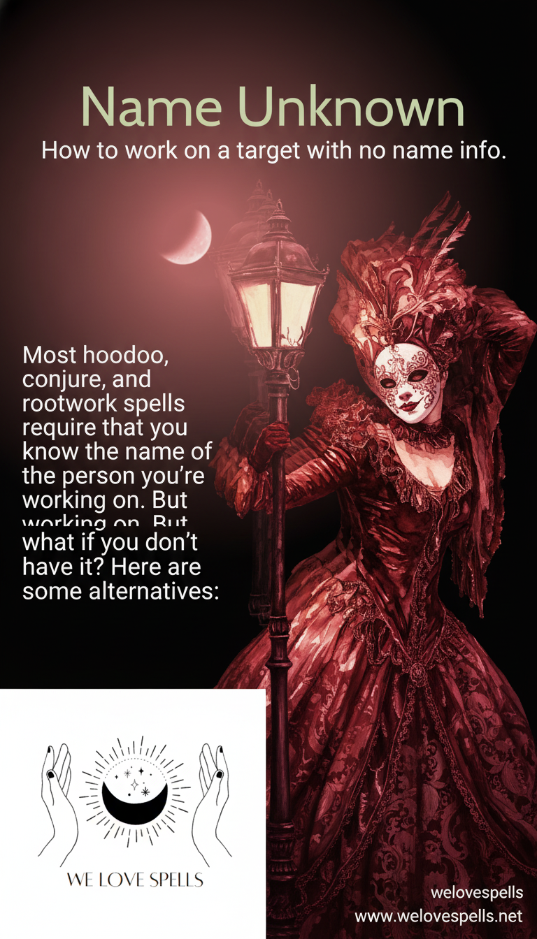 Spirit powder ritual in hoodoo