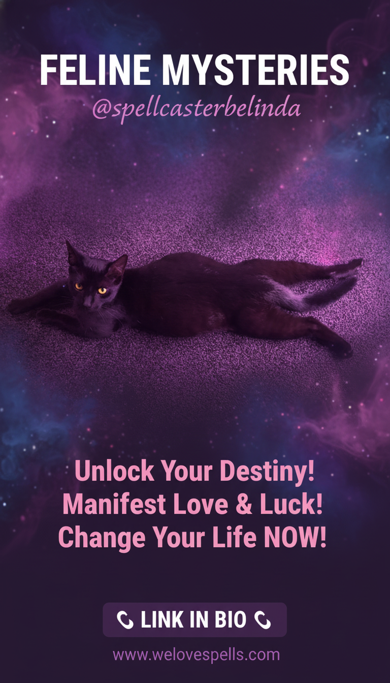 Little Luna glowing softly under moonlight as she prepares to welcome kittens.