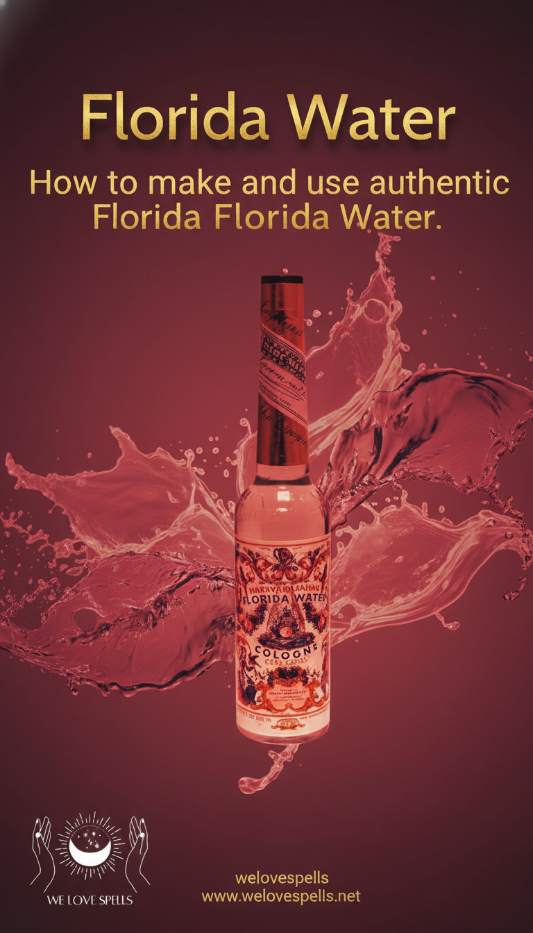 Using Florida Water in Cleansing Spiritual Ritual