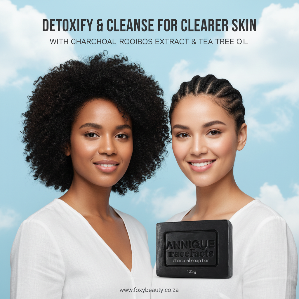 Annique Face Facts Charcoal Soap Bar product visual 1