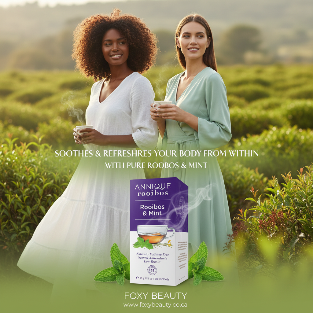 Annique Rooibos and Mint Tea 50g pack visual