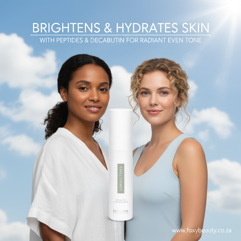 Lamelle Brighter Concentrate serum bottle and packaging