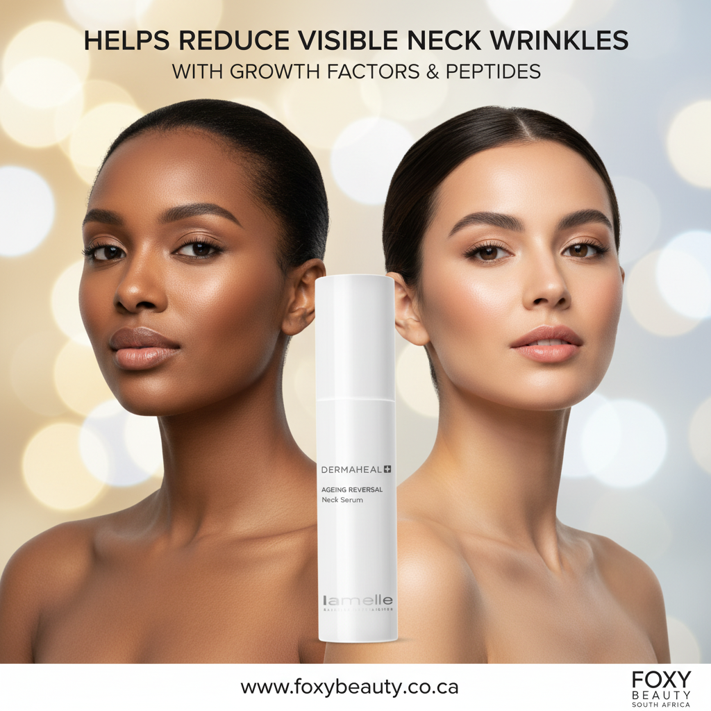 Lamelle Dermaheal Ageing Neck Reversal Serum bottle front