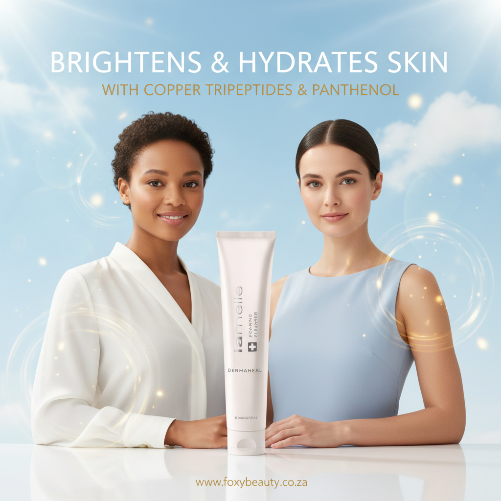 Lamelle Dermaheal Foaming Cleanser bottle front view