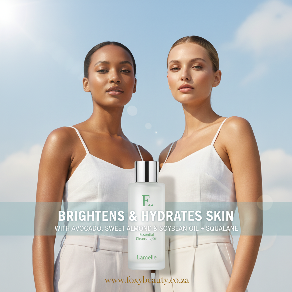 Lamelle Essential Cleansing Oil bottle and packaging visual