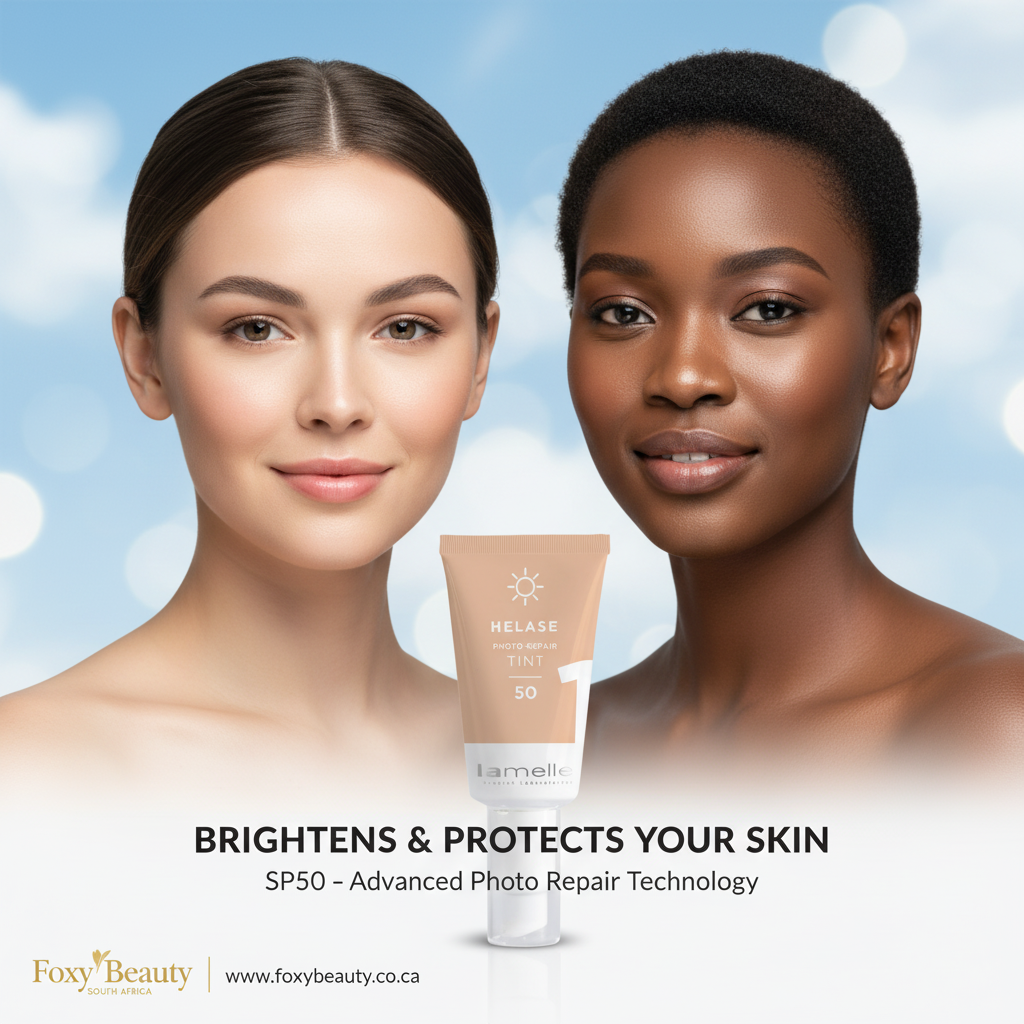 Lamelle Helase Tint 1 SPF50 sunscreen tube front view