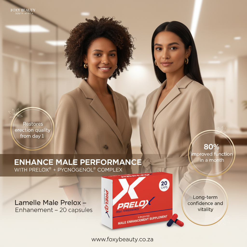 Lamelle Male Prelox Enhancement 20 capsules packaging view