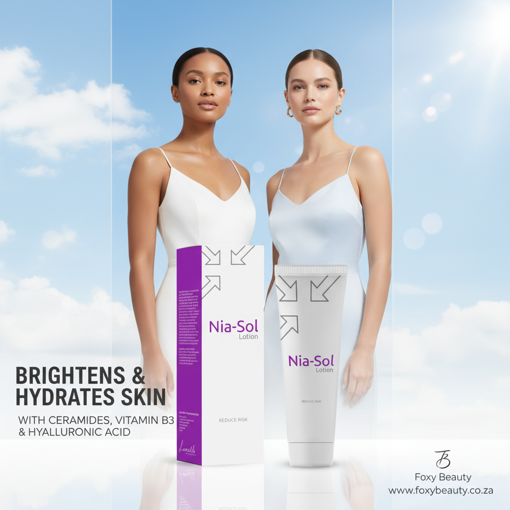 Lamelle Nia-Sol Lotion 125ml product bottle on white backdrop