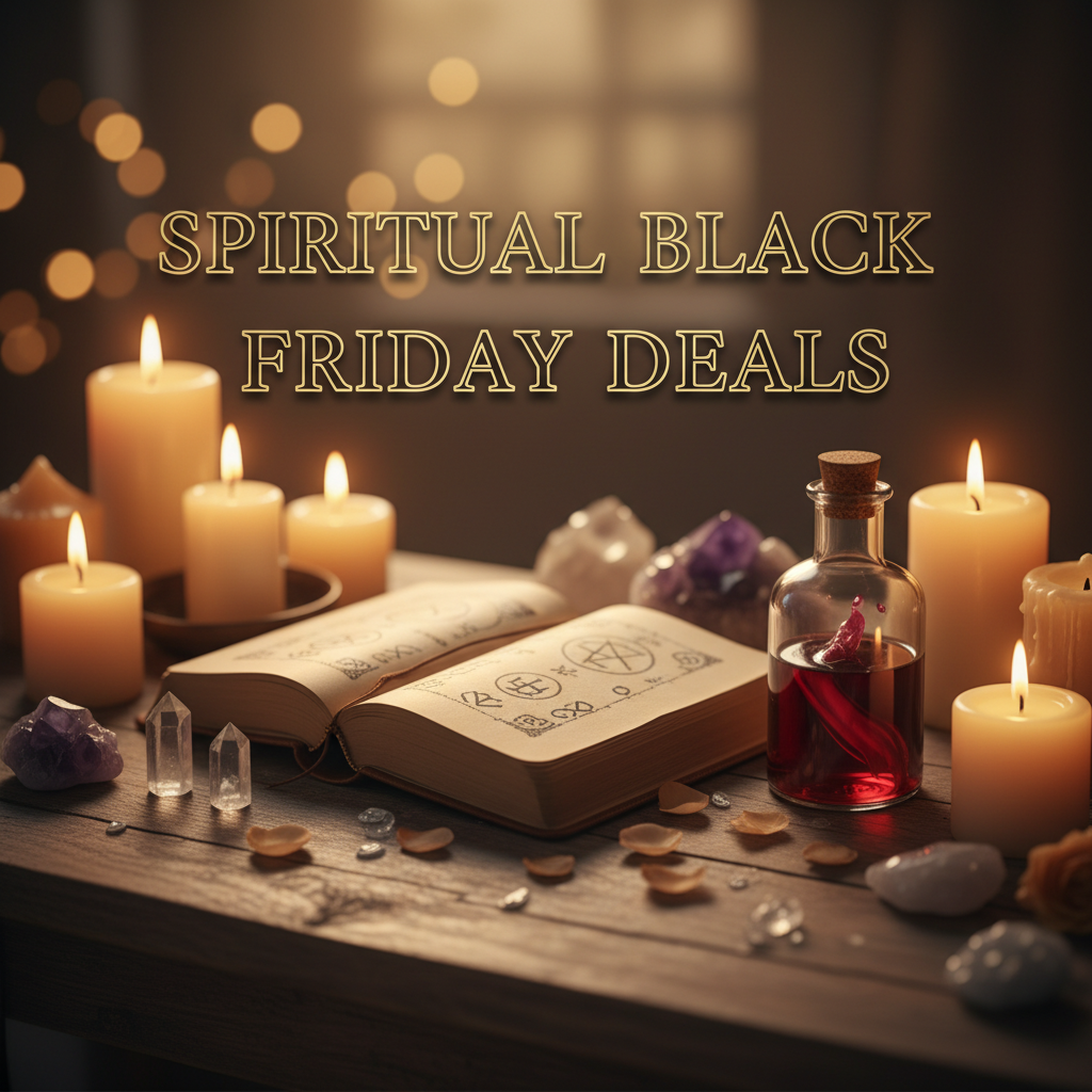 Mystical Black Friday spiritual image