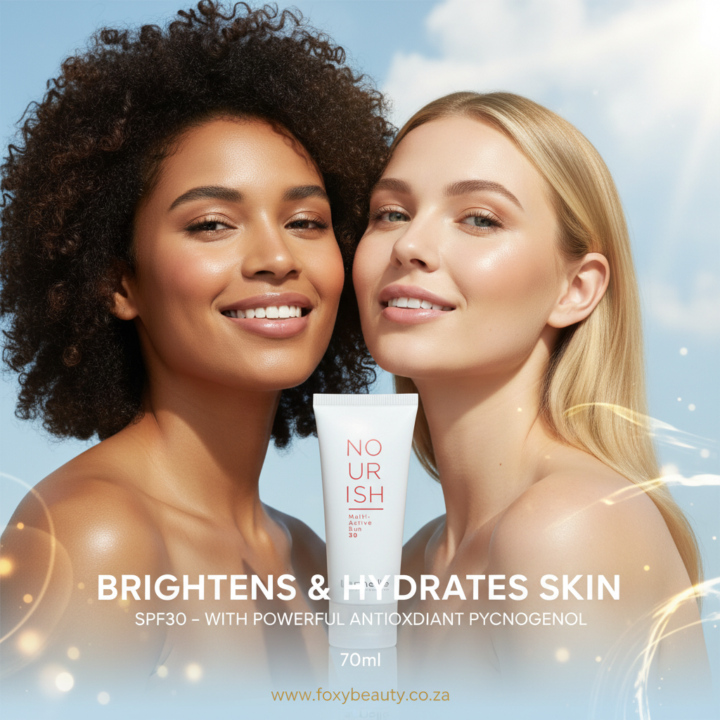 Lamelle Nourish Multi-Active Sun SPF30 product tube front view