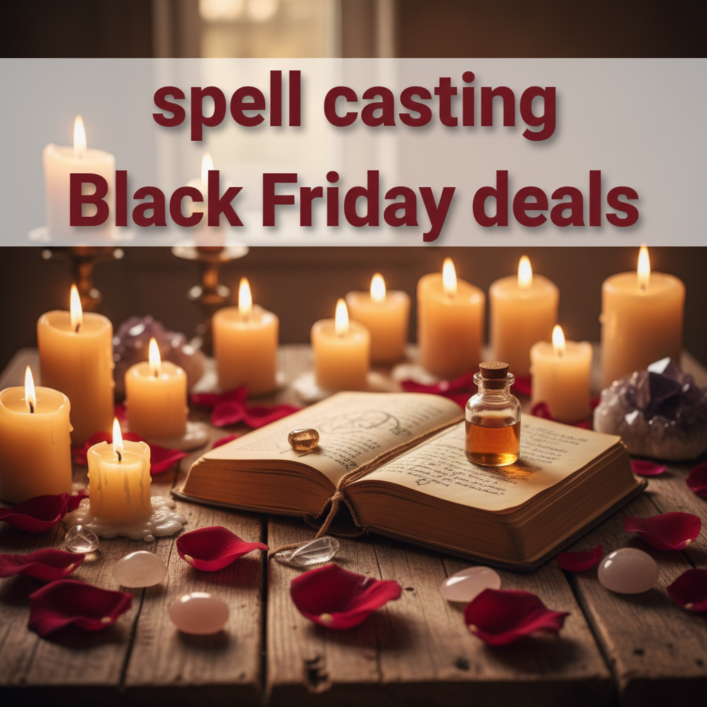 Spell Casting Black Friday Deals at WeLoveSpells