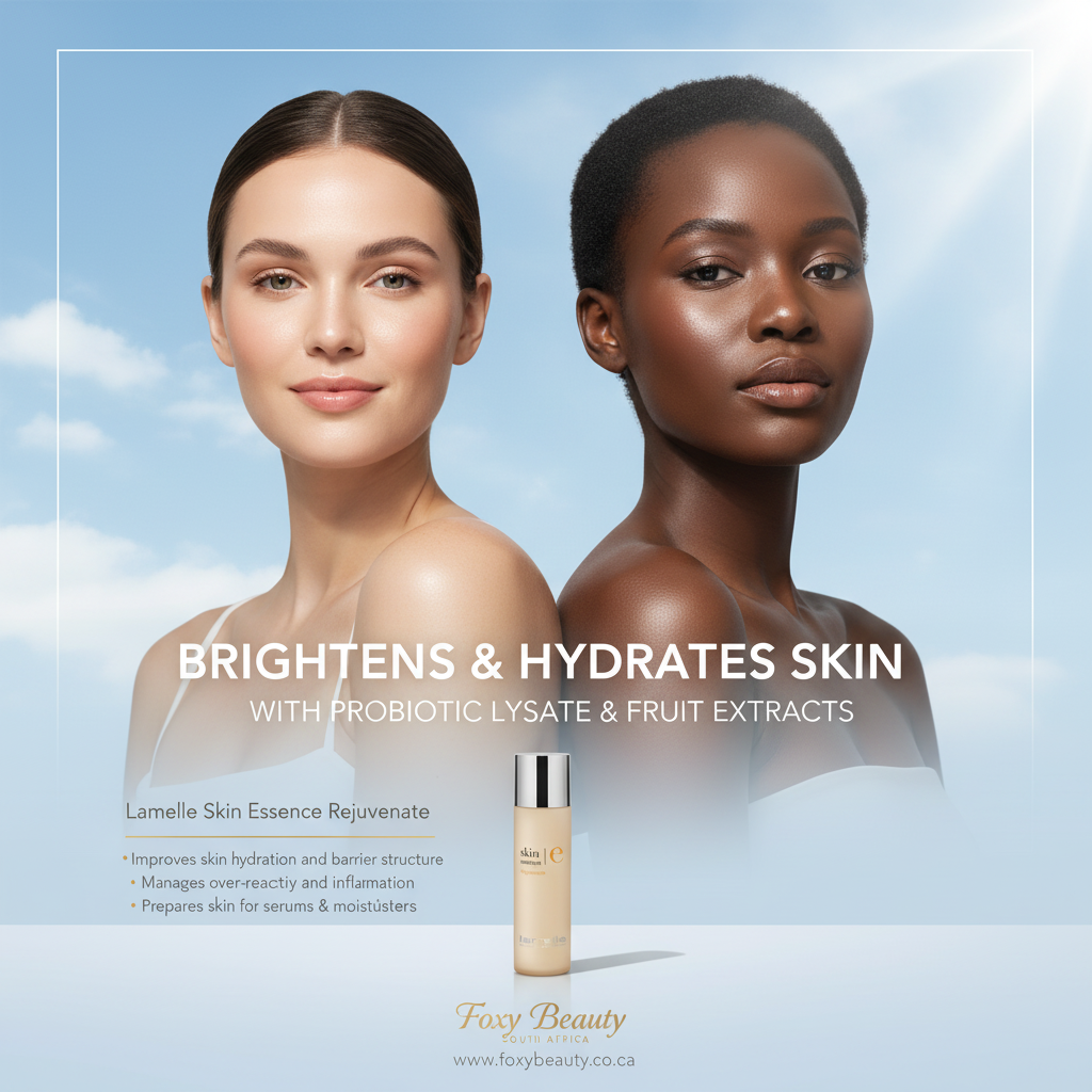 Lamelle Skin Essence Rejuvenate bottle on white background