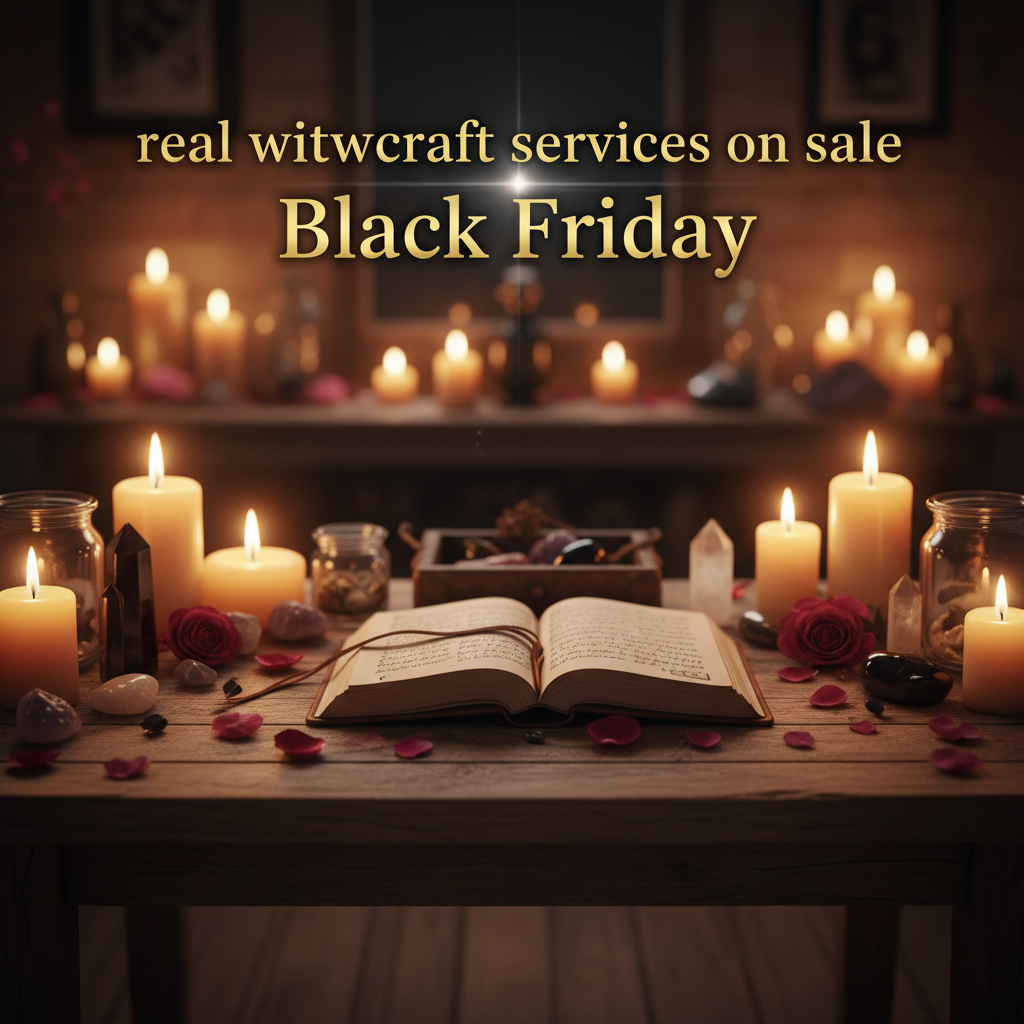 Real witchcraft services on sale Black Friday