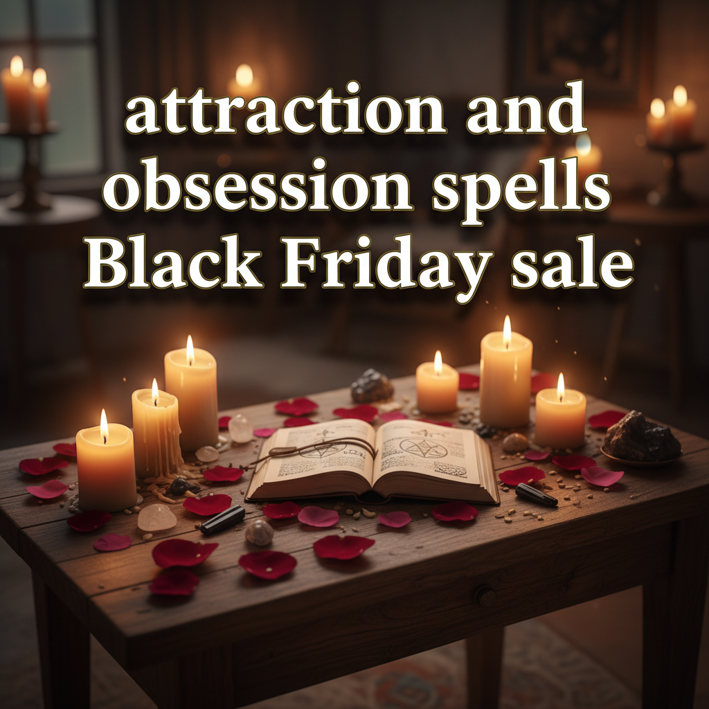 Attraction and Obsession Spells Black Friday Sale