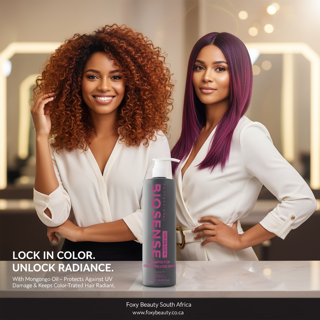 BioSense Color Lock Shampoo 1000ml bottle and packaging