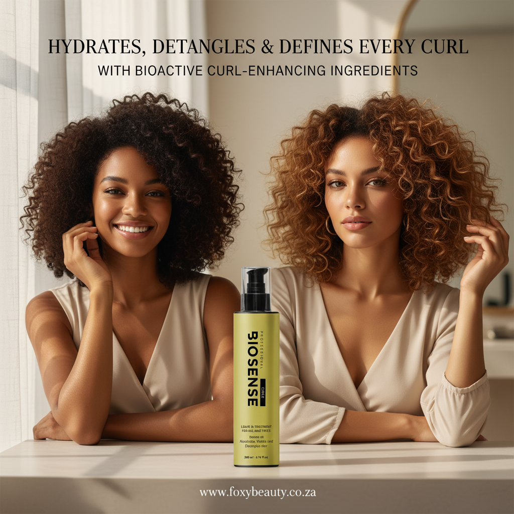BioSense Curls Leave In Treatment 200ml bottle display