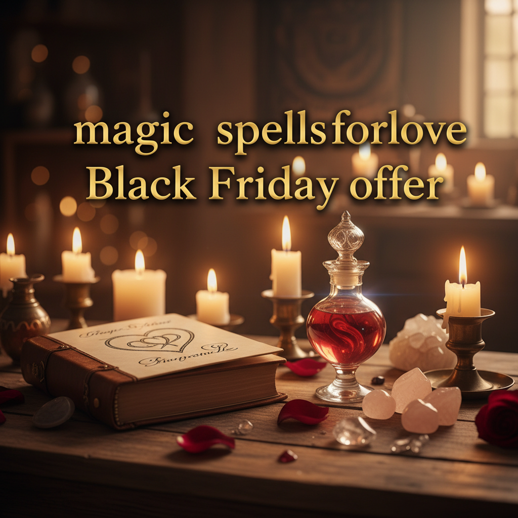 Magic spells for love Black Friday offer - WeLoveSpells