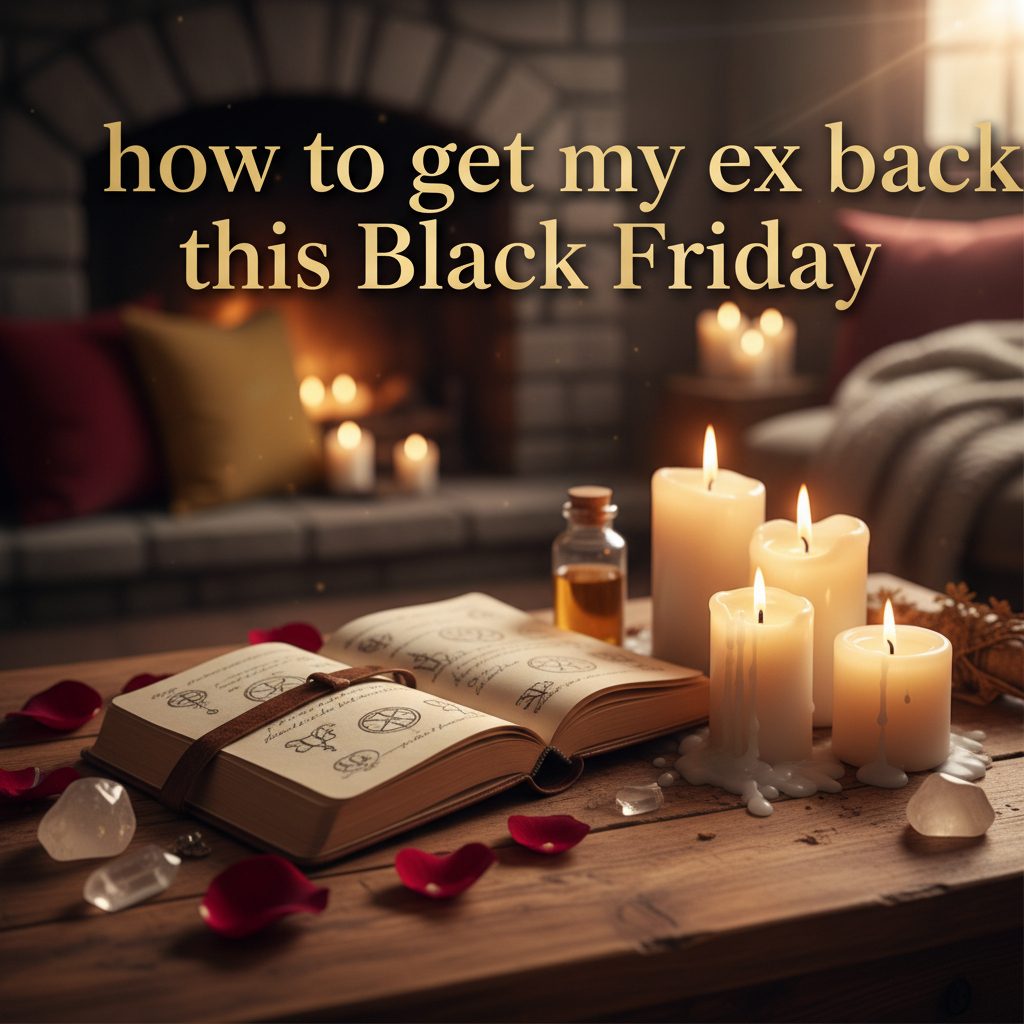 How to Get My Ex Back This Black Friday with Magic - Spells and Psychics